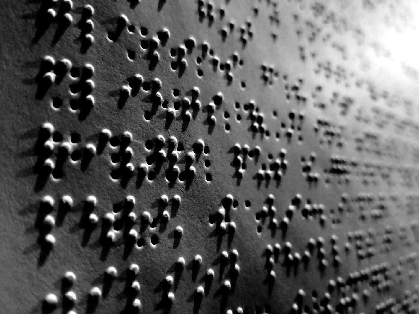 braille black and white
