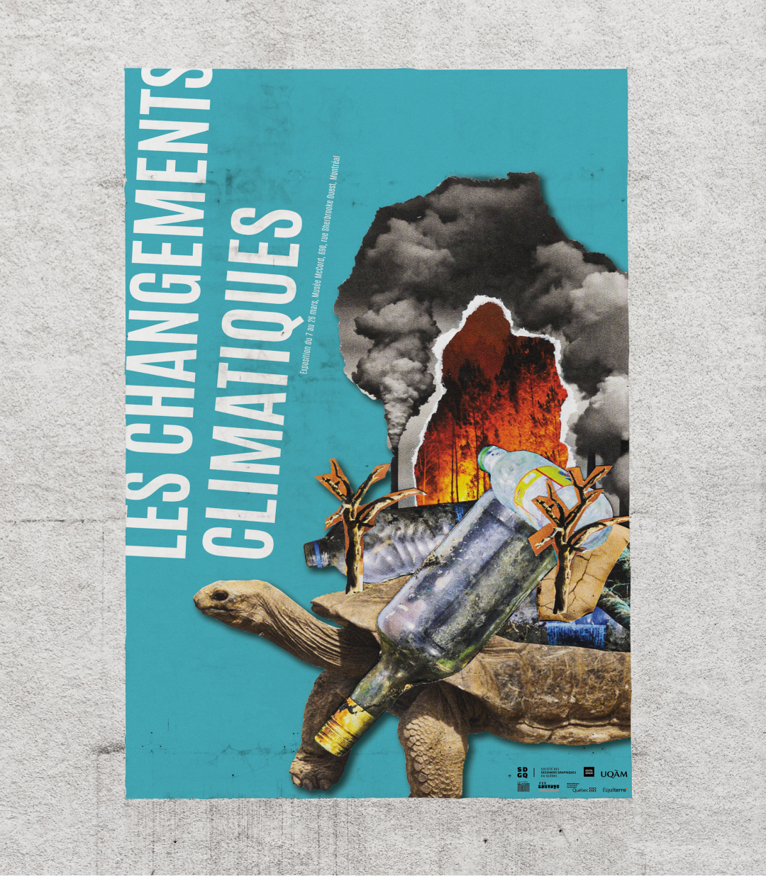 poster social issue climate change