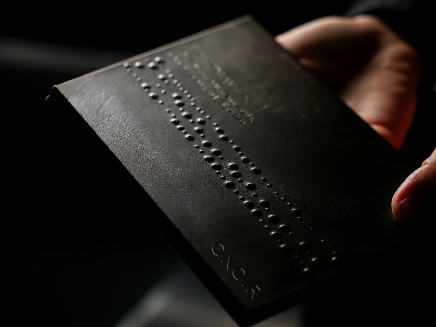 mockup menu black