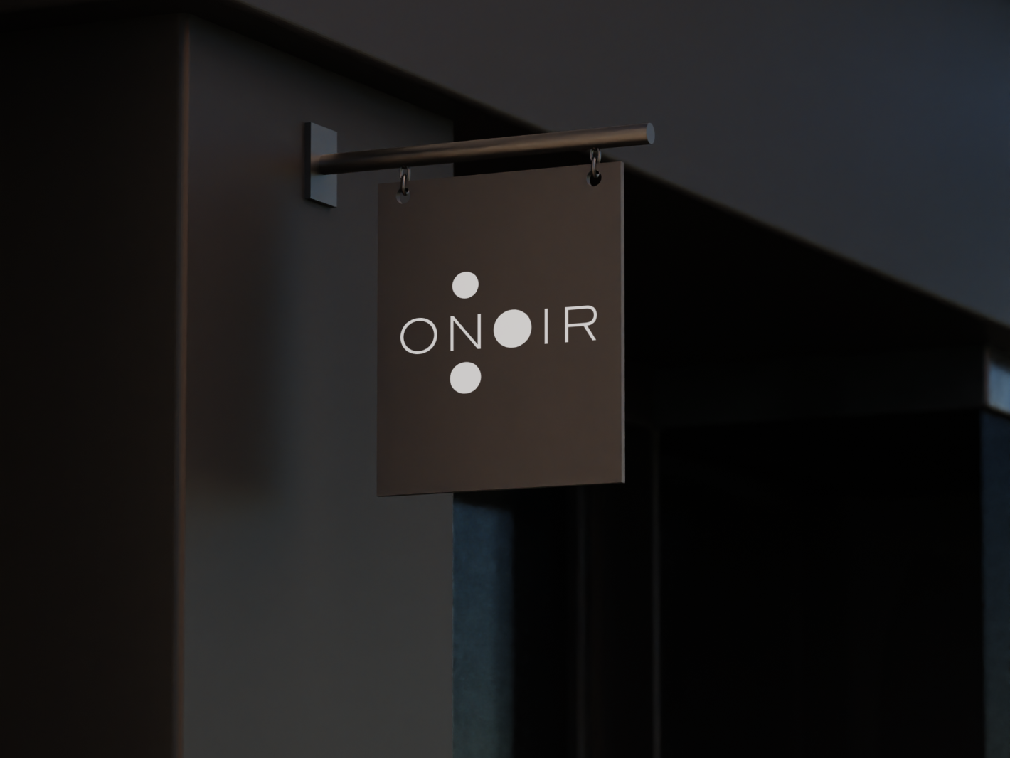 dark entrance door