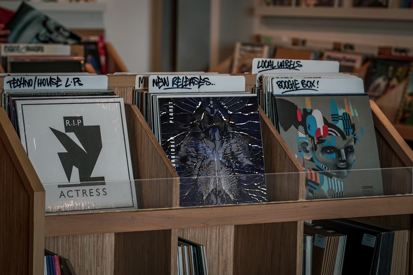vinyl mockup store