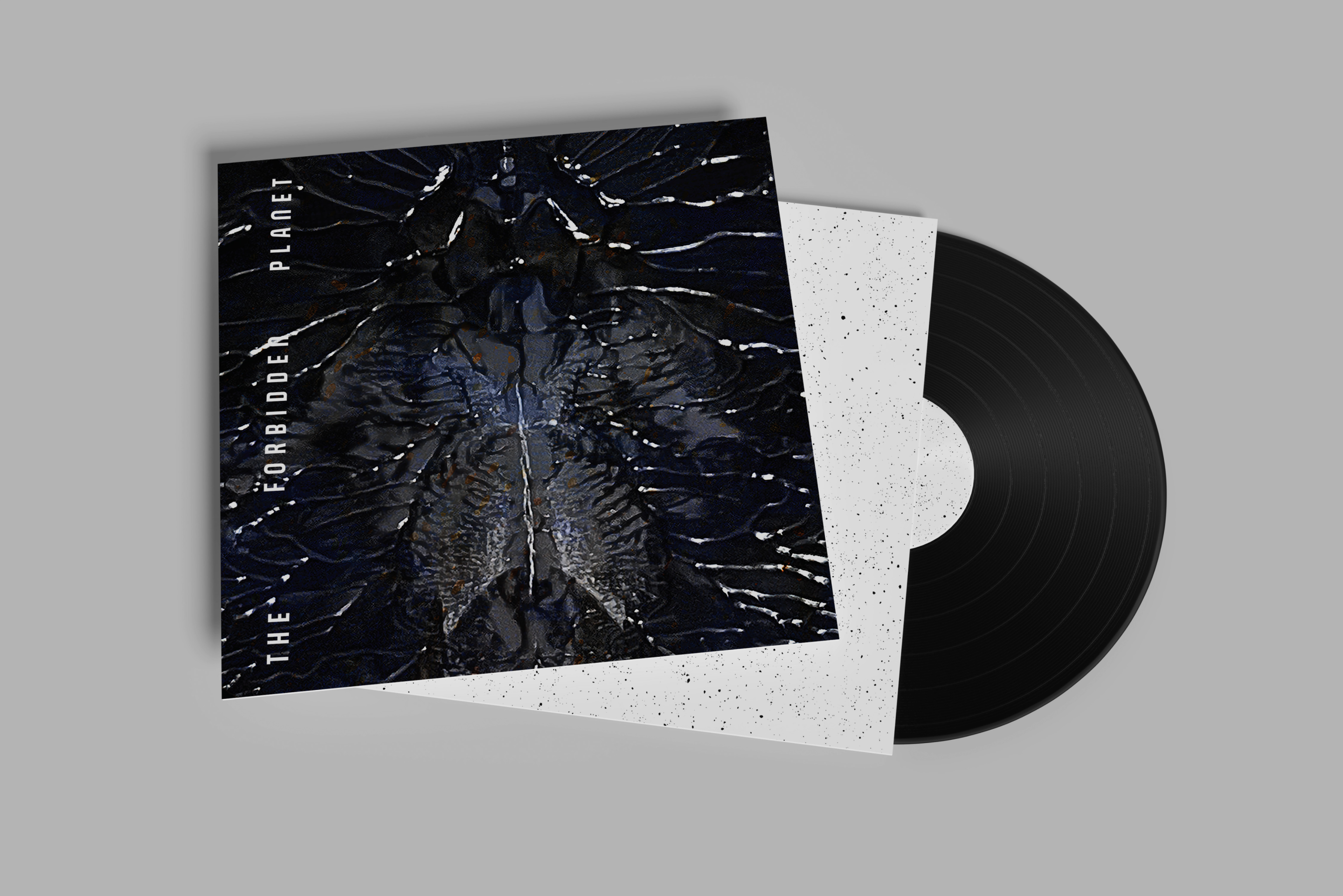 mockup the forbidden planet vinyl